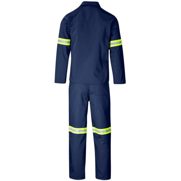 Trade Polycotton Conti Suit - Reflective Arms & Legs - Yellow Tape