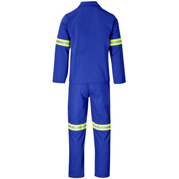 Trade Polycotton Conti Suit - Reflective Arms & Legs - Yellow Tape