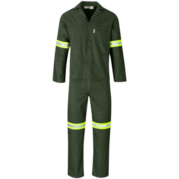 Acid Resistant Polycotton Conti Suit - Reflective Arm