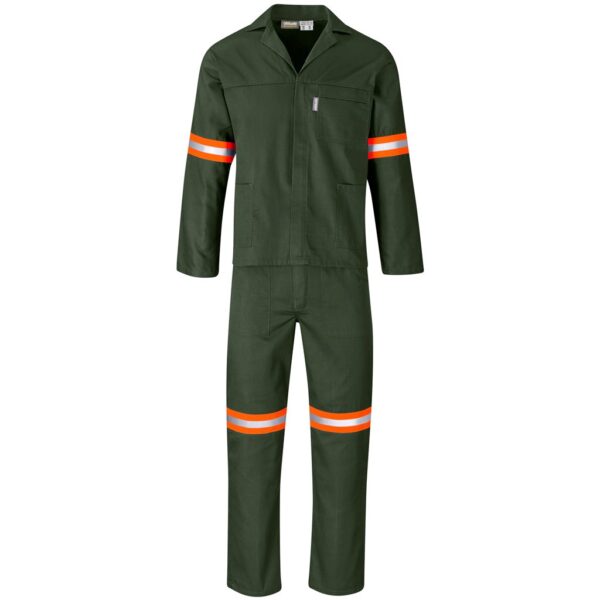 Acid Resistant Polycotton Conti Suit - Reflective Arm