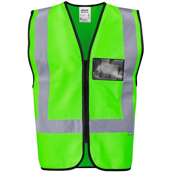 Direction En4 Hi-Viz Reflective Full Zip Vest