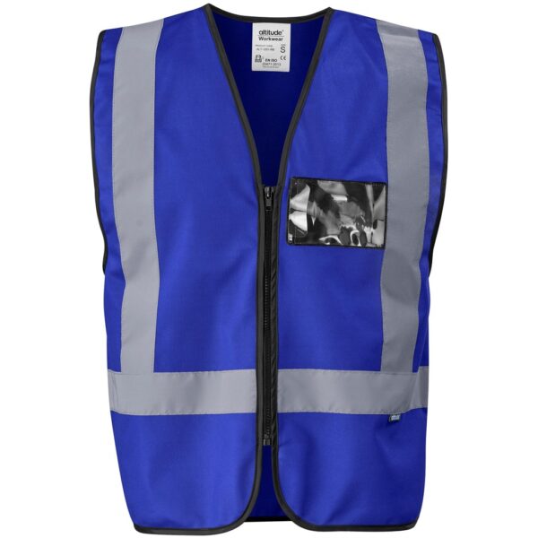 Direction En4 Hi-Viz Reflective Full Zip Vest