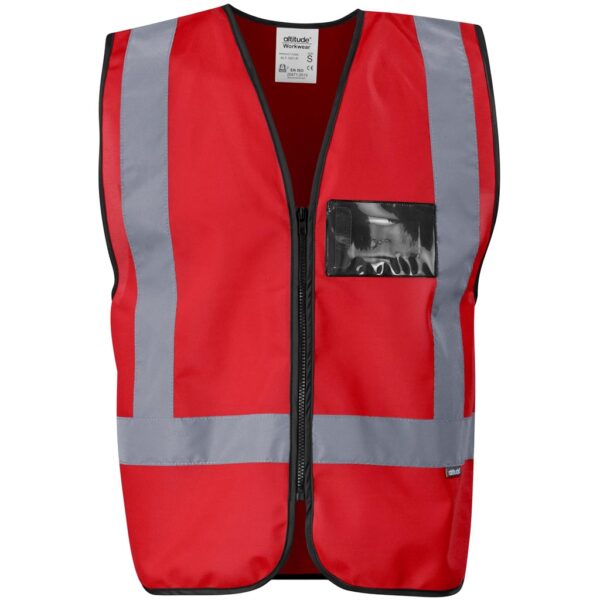 Direction En4 Hi-Viz Reflective Full Zip Vest