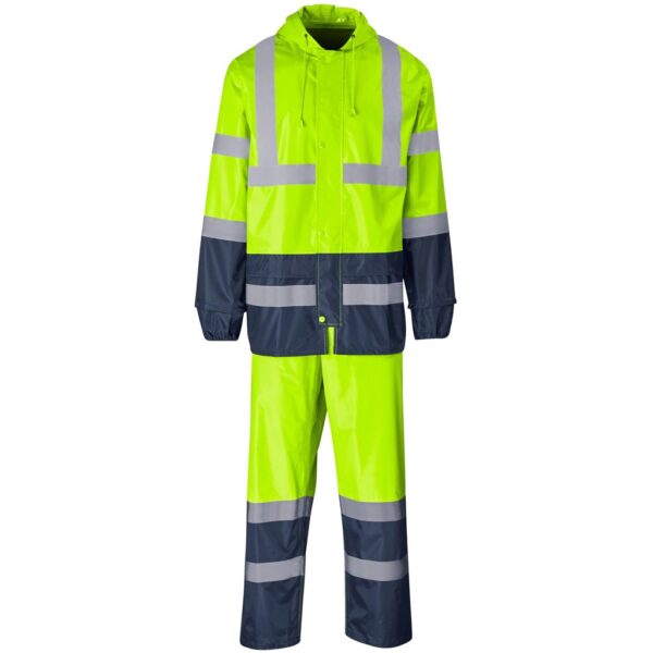 Torrent Two-Tone Hi-Viz Ref Polyester/PVC Rainsuit