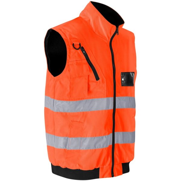 Techno Padded Hi-Viz Reflective Bunny Jacket