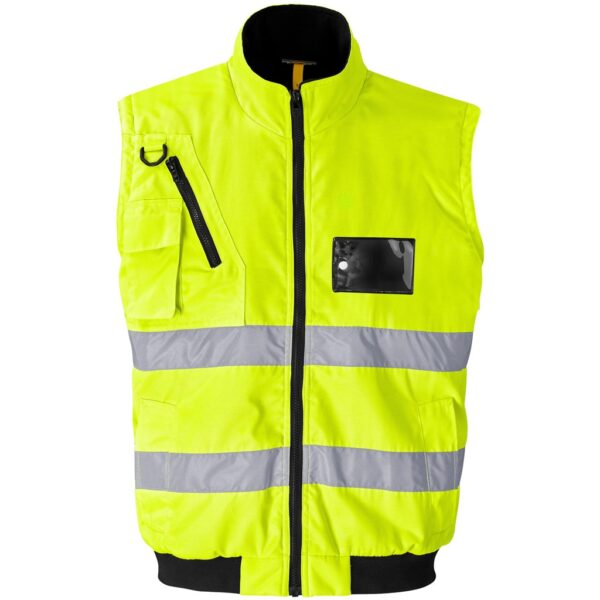 Techno Padded Hi-Viz Reflective Bunny Jacket