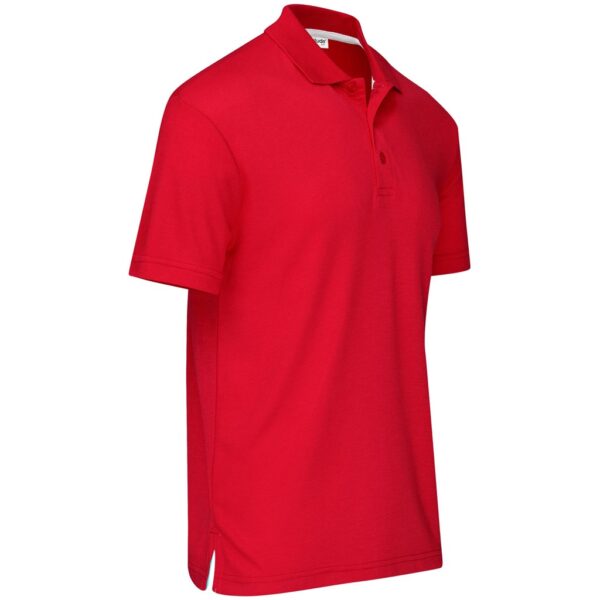 Mens Bayside Golf Shirt - Red