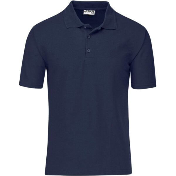 Mens Basic Pique Golf Shirt