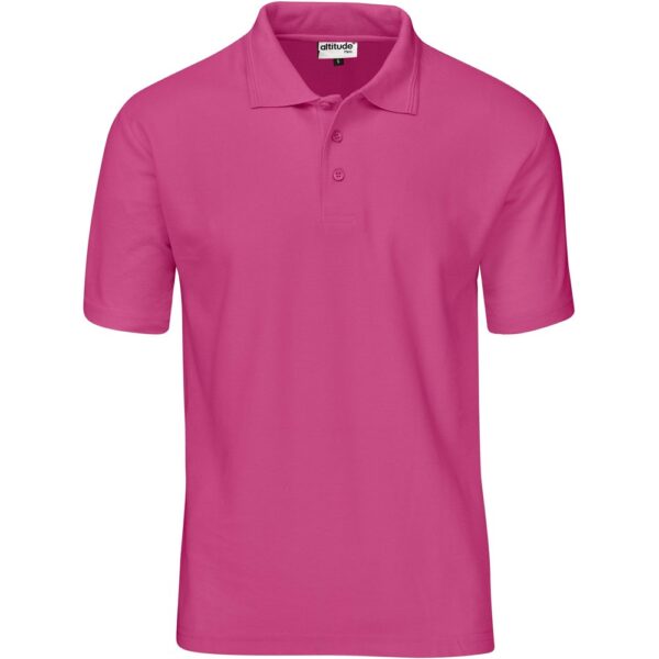 Mens Basic Pique Golf Shirt