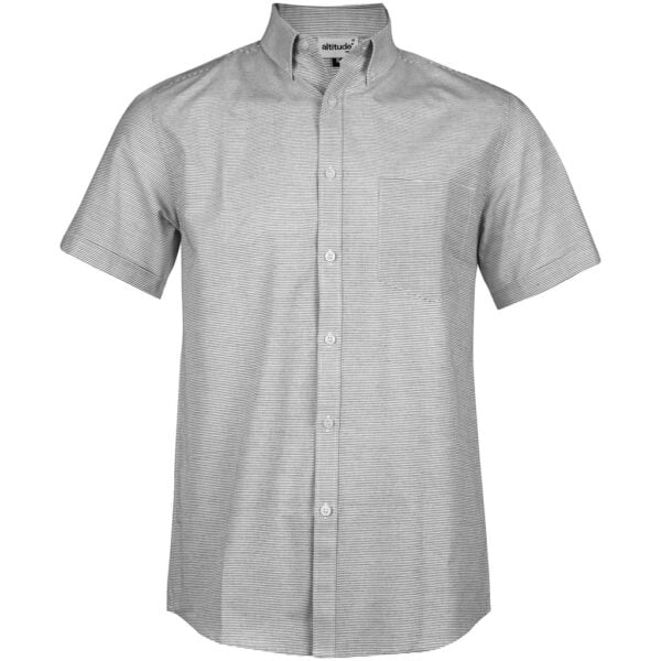 Mens Short Sleeve Earl Shirt - Grey