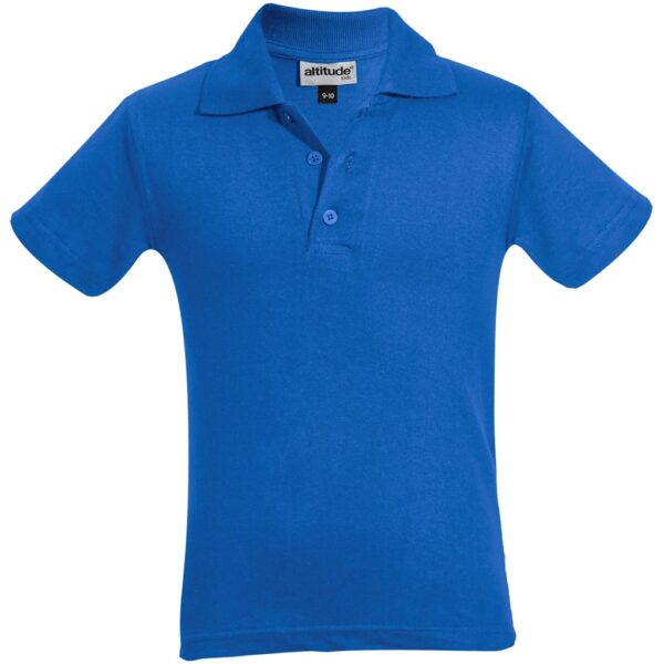 Kids Michigan Golf Shirt - Royal Blue