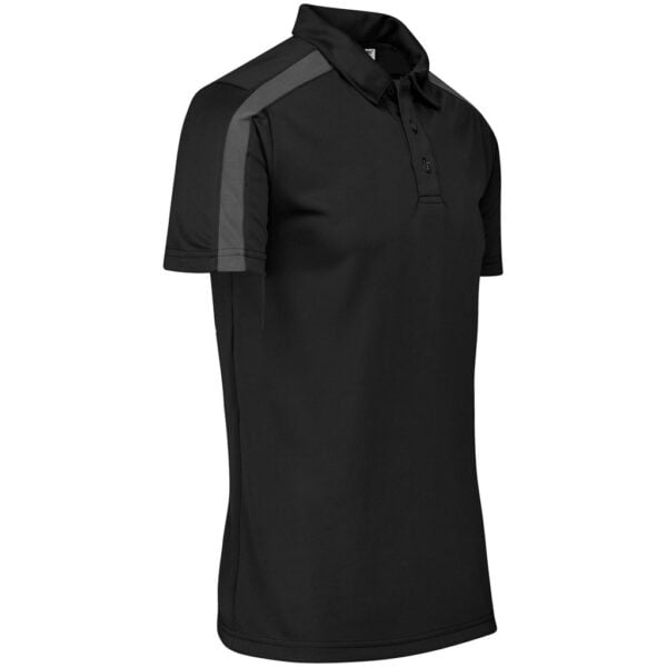 Mens Nautilus Golf Shirt - Black