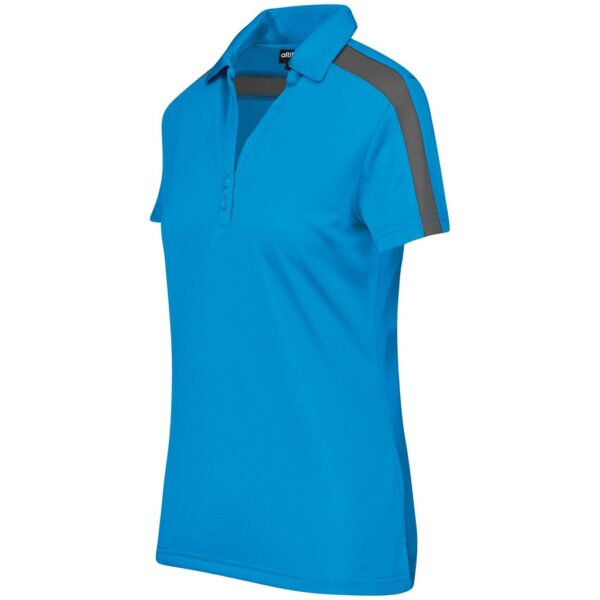 Ladies Nautilus Golf Shirt - Cyan