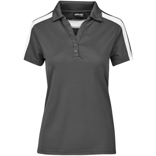 Ladies Nautilus Golf Shirt - Grey
