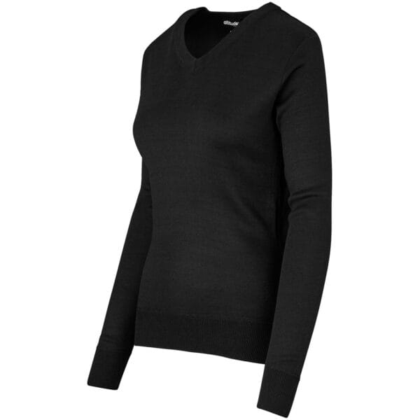 Ladies Long Sleeve Peru V-Neck Jersey