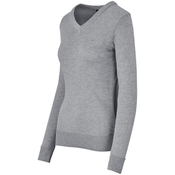 Ladies Long Sleeve Peru V-Neck Jersey