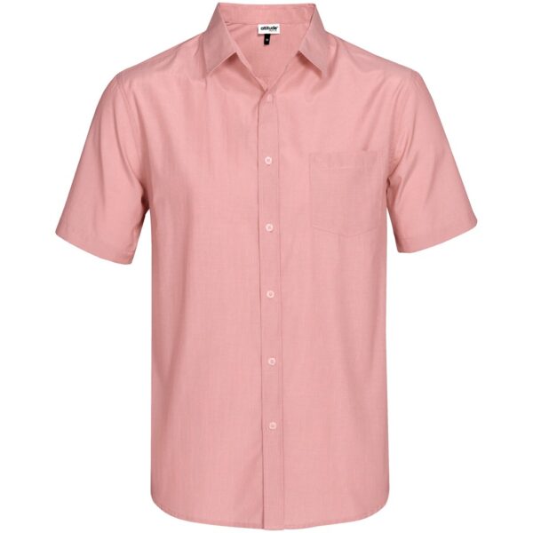 Mens Short Sleeve Portsmouth Shirt - Red