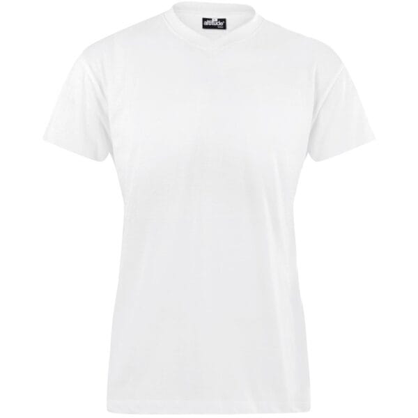 Ladies Vital 160 V-Neck T-Shirt - White