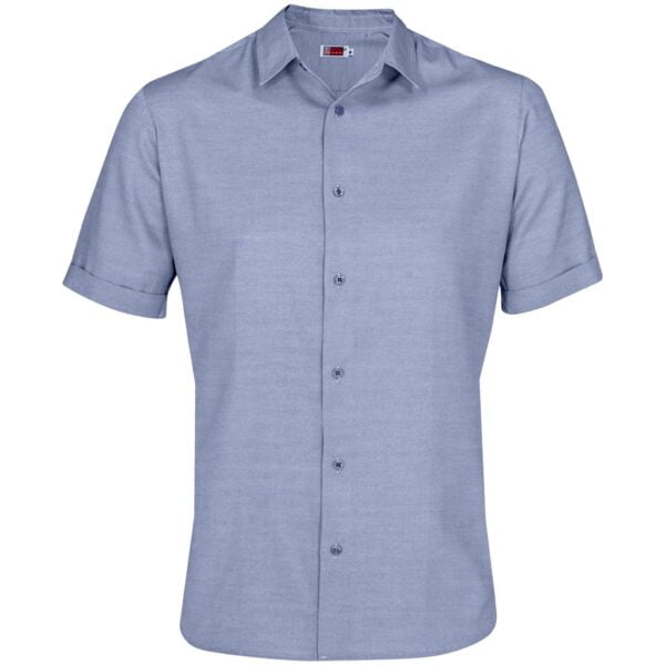 Mens Short Sleeve Wallstreet Shirt - Navy