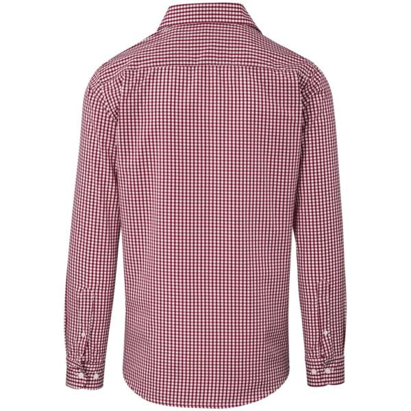 Mens Long Sleeve Kenton Shirt - Red