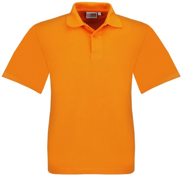 Mens Elemental Golf Shirt - Orange