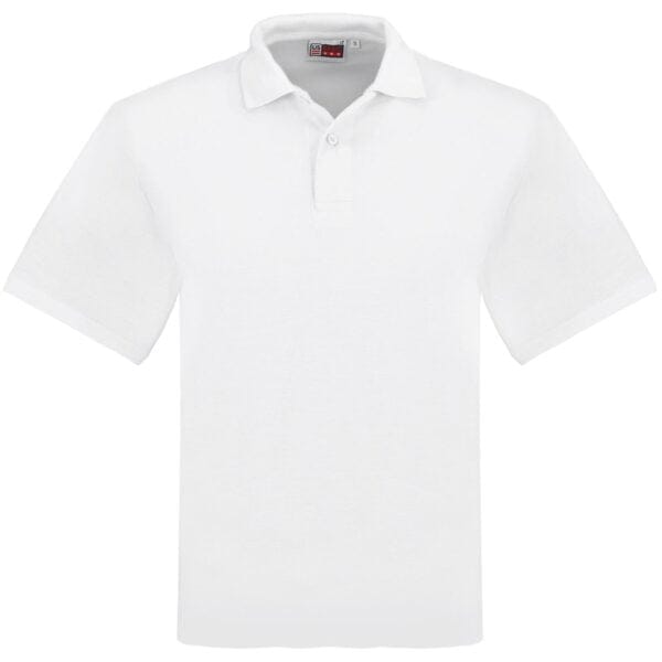 Mens Elemental Golf Shirt - White