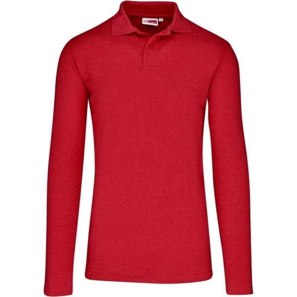 Mens Long Sleeve Elemental Golf Shirt