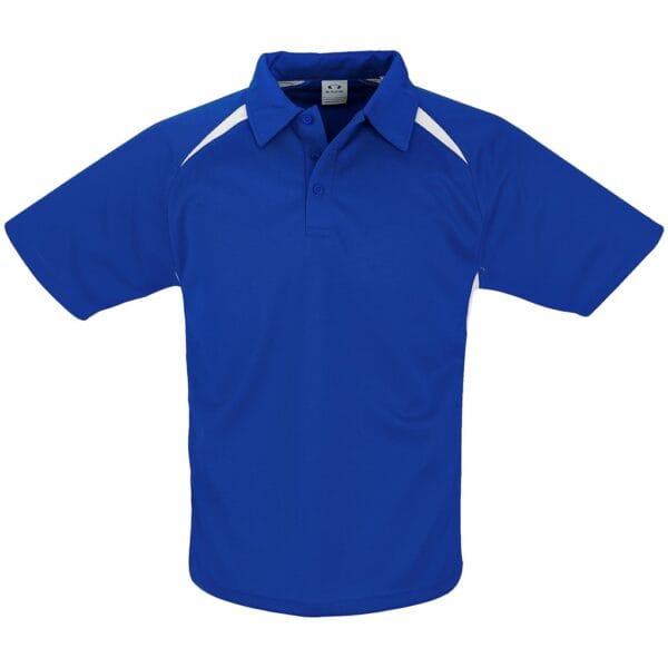 Mens Splice Golf Shirt - Royal Blue