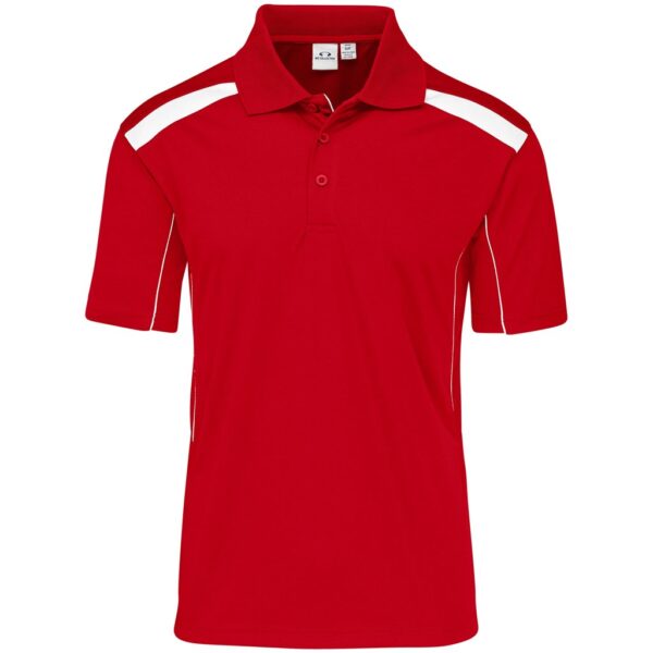 Mens United Golf Shirt - Red