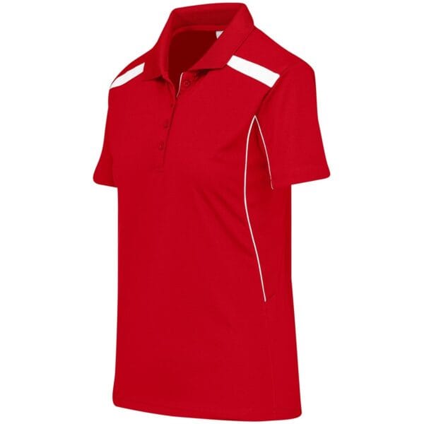 Ladies United Golf Shirt - Red