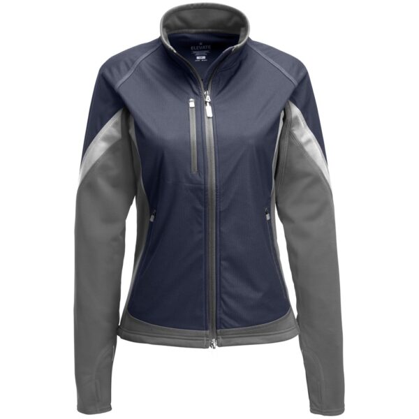 Ladies Jozani Hybrid Softshell Jacket - Navy