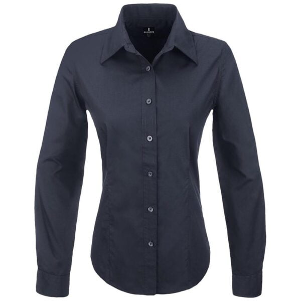 Ladies Long Sleeve Preston Shirt - Navy