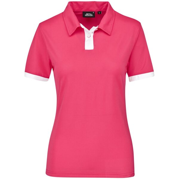 Ladies Contest Golf Shirt - Pink