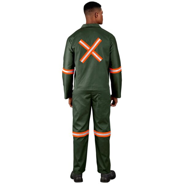 Acid Resistant Polycotton Conti Suit - Reflective Arm